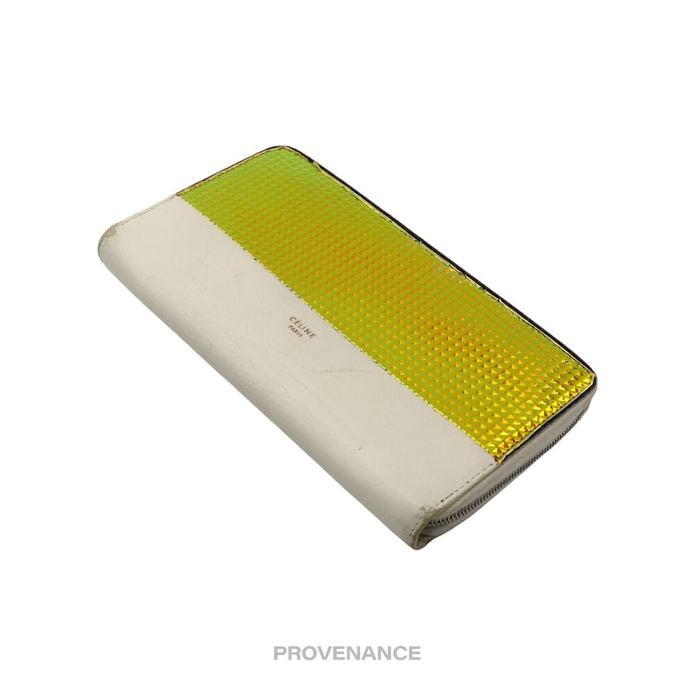 Celine Multifunction Zip Long Wallet - Iridescent… - image 4